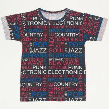 Music short-sleeve tee