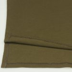 Khaki with cream short-sleeve tee | liloo