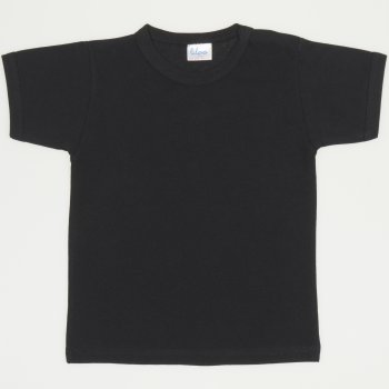 Tricou mânecă scurtă negru | liloo