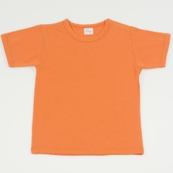 Orange short-sleeve tee 