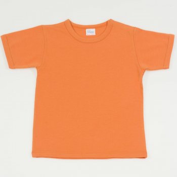 Orange short-sleeve tee | liloo