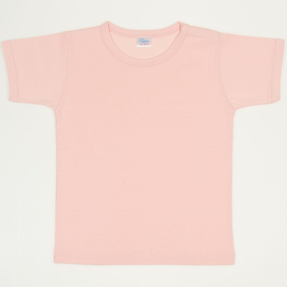 Salmon short-sleeve tee | liloo