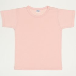 Salmon short-sleeve tee