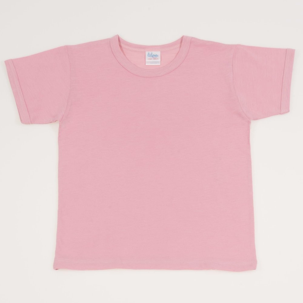 Dark salmon short-sleeve tee | liloo