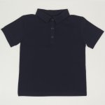 Tricou polo cu maneca scurta copii - bleumarin | liloo