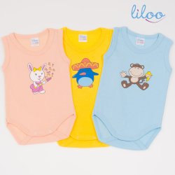 Sleeveless bodysuits for kids and babies