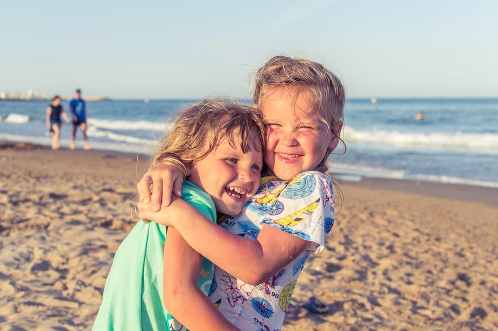 Happy children at sea 1